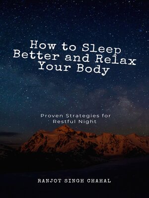 cover image of How to Sleep Better and Relax Your Body
